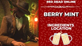 Red Dead Online | Berry Mint Moonshine Ingredients Locations | Best For Heartlands Shack