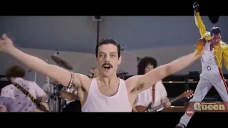 Bohemian Rhapsody Movie- Live Aid We Will Rock You