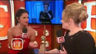 Adele - Entertainment Tonight Carpet Countdown: One-on-One with Globes Winners