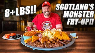 Nobody Had Eaten HALF of This Undefeated 8lb "Lizzie" Scottish Fry Up Breakfast Challenge!!