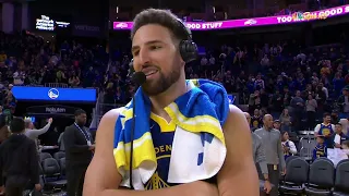 Klay Thompson: I wanted that 12 3PM record so bad because Steph has them all! | NBA on ESPN