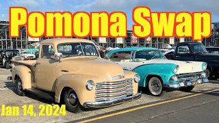 Pomona Swap Meet & Classic Car Show - January 14, 2024