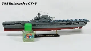 Aircraft carrier plastic model USS Enterprise CV-6 1/700 - Academy