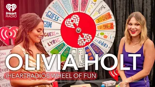 Olivia Holt Tests Her Luck in the Wheel of Fun at the 2021 iHeartRadio Music Festival!