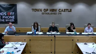 Town Board of New Castle Work Session 10/3/23