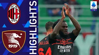 Milan 2-0 Salernitana | Kessie e Saelemaekers battono la Salernitana | Serie A TIM 2021/22