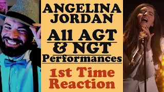 Angelina Jordan | AGT & NGT | From 8 to 13 Years Old Every Performance | First Time Reaction