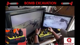 BOMB REMOVAL USING REMOQUIP REMOTE CONTROL TECHNOLOGY