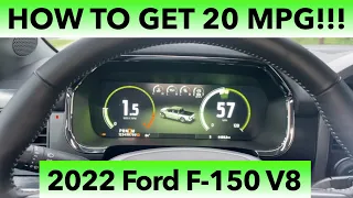 How To Improve MPG - Ford F-150 V8