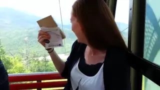 Daughter Can't Handle The Smelly Gondola Lift