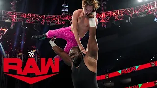 Omos warns Reggie before destroying a local competitor: Raw, Jan. 10, 2022