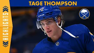 Tage Thompson Wows With His Silky Mitts | Thompson Goal Against Tampa