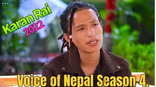 Let’s support and vote Karan Rai, The Voice of Nepal Season 4.