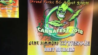 Gene Simmons Band : Calling Dr. Love. With Guest Drummer. Cannafest 2018