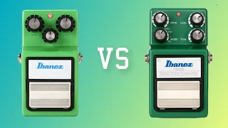 Ibanez TS9 VS Ibanez TS9DX (TS9 Mode), Sound Comparison