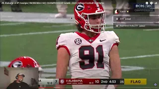 JuJuReacts To #8 Alabama vs #1 Georgia | INCREDIBLE SEC CHAMPIONSHIP GAME | 2023 College Football Hi