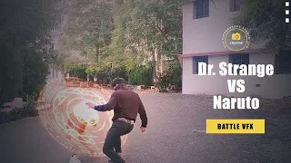 Mind-Blowing Dr. Strange vs Naruto VFX Battle Unleashing Epic Visuals! | [Create With Me]