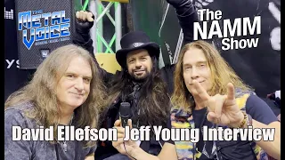 David Ellefson, Jeff Young Interview-Kings Of Thrash- Megadeth- Nick Menza Documentary @NAMM 2024