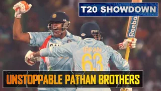 Unstoppable Pathan Brothers | India's Incredible Victory over Sri Lanka | Unforgettable T20 Showdown