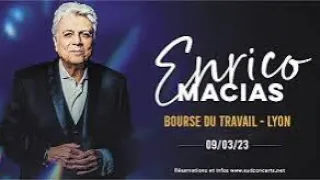 Concert Enrico Macias à La Bourse Du Travail à Lyon le 8 Mars 2023