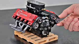 I Built the World's smallest V8 Engine