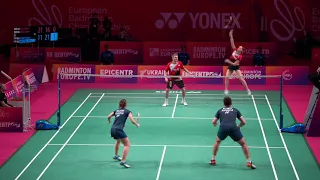 EUROPEAN BADMINTON СHAMPIONSHIP : XD final - ELLIS/SMITH [1] vs ALIMOV/DAVLETOVA [6]