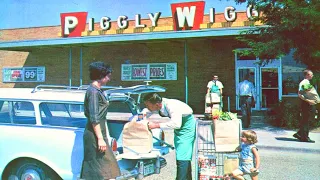 Vintage Supermarket Snapshots 1950s 1980s