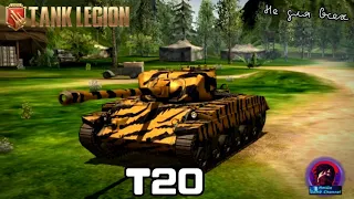 T20 - НЕОДНОЗНАЧНЫЙ СРЕДНИЙ ТАНК. СТОИТ ЛИ ЕГО КАЧАЧТЬ? ОБЗОР НА ТАНК В Tank Legion