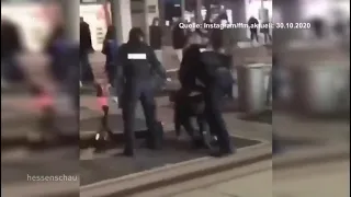 Polizisten in Frankfurt und Darmstadt attackiert | hessenschau