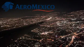 Aeromexico 787 STUNNING Approach & Landing into Mexico City International Airport (MEX)