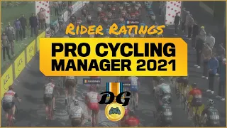 Pro Cycling Manager 2021 - Rider Ratings