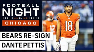 What Dante Pettis re-signing with the Bears means for Velus Jones' future