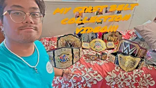 MY WRESTLING BELT COLLECTION 2024 (WWE, AEW, NJPW)