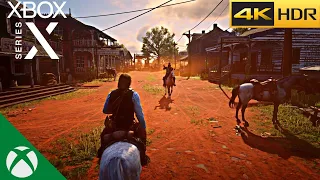 Red Dead Redemption 2 Is BEAUTIFUL (Xbox Series X) | ULTRA Realistic Graphics [4K HDR]