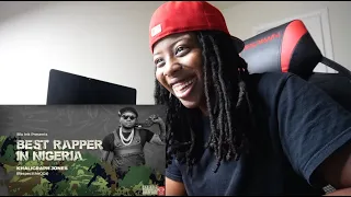 KHALIGRAPH JONES - BEST RAPPER IN NIGERIA (REACTION)