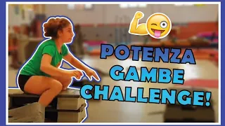 POTENZA GAMBE 30 secondi CHALLENGE!! ginnastica artistica CSB