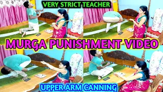 MURGA PUNISHMENT VIDEO WITH SAREE & SLEEVELESS BLOUSE ।। UPPER ARM CANNING ।। @ExideSupriyoBlog ।।