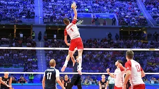 TOP 40 MONSTER Volleyball 3rd Meter Spikes | Mens World Championship 2018