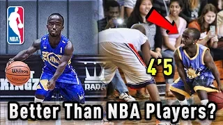 The 4'5" BASKETBALL Player That Thinks He's BETTER Than NBA Players!