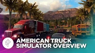 Playing American Truck Simulator in the dumbest way possible - Overview