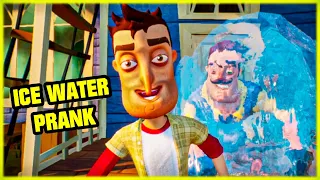 ICE WATER PRANK on my NEIGHBOR - Hello Neighbor Mod