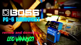 BOSS PS-6 Harmonist... this thing will blow your mind!!! Review and demo by Leo Vannucci