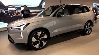 Volvo EX90 2024 года - это новый флагманский люксовый электро кроссовер Volvo