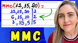 COMO FAZER MMC - MÍNIMO MÚLTIPLO COMUM PARA RESOLVER PROBLEMAS.📚🚀