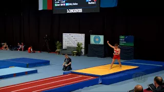 MULHALL Kallum (GBR) - 2017 Trampoline Worlds, Sofia (BUL) - Qualification Tumbling Routine 2