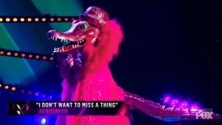 Crocodile performs “I Don’t Want To Miss A Thing” by Aerosmith