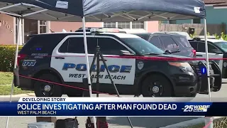 'Not a random shooting': West Palm Beach police investigate after man found dead