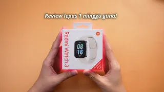 Betul ke best guna jam tangan Redmi Watch 3 ni?