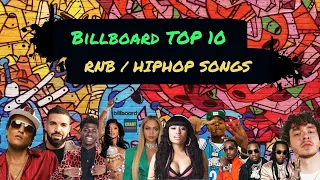 Billboard Top 10 HipHop/RnB Songs (USA) | January 20, 2024 | ChartExpress