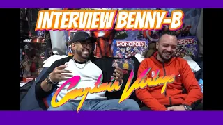 Benny-B interview Pop culture #popculture #retro #geek #manga #marvel #dccomics #snes #sega